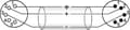 Miniatyrbillede 4 af 5: OMNITRONIC xlr kabel 5pin 3m bk