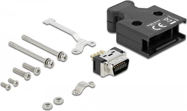 DeLOCK - dataforbindelse - 14-bens MDR (M) loddet