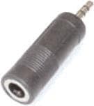 e+p GS 32 3,5 mm Stereo (M) 6,35 Stereo (F) Svart Kabelgränssnitt/adapter (GS 32)