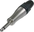 Miniatyrbillede 1 af 4: Neutrik NP2XL 6,35 mm Jack (m) jumboPLUG-stik - metal - 2-polet / mono