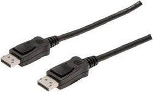 ASSMANN Electronic AK-340103-010-S DisplayPort-kabel 1 m Svart
