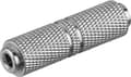 Miniatyrbild 3 av 4: Goobay koppling 3,5 mm jack (f) - 3,5 mm jack (f) stereo / metall
