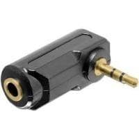 Delock Adapter lydstik 3,5 mm 3 ben han > hun vinklet (65364)