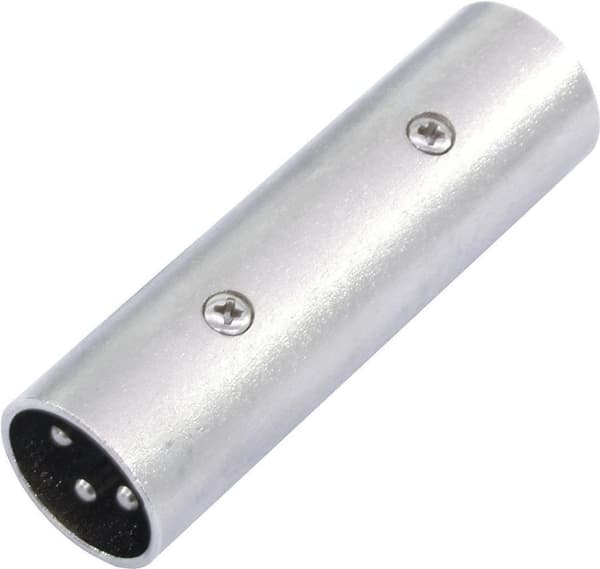 Omnitronic 30226570 XLR-adapter [1x XLR-stik 3-benet - 1x XLR-stik 3-benet] (30226570)