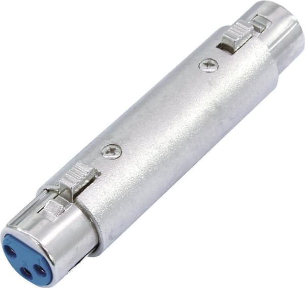 Omnitronic 30226572 XLR adapter [1x XLR socket 3 ben - 1x XLR socket 3 ben] (30226572)