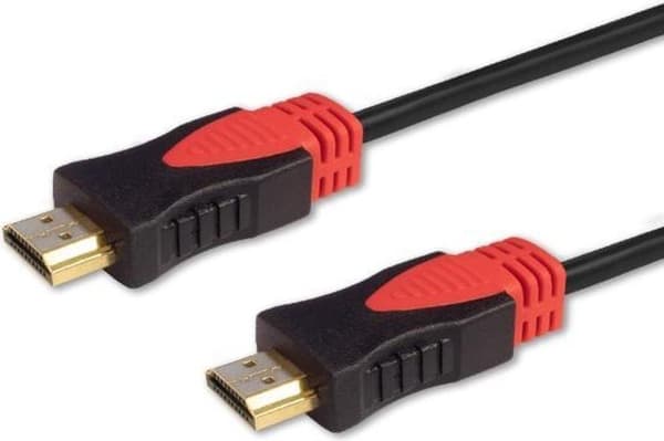 Savio CL-141 HDMI kabel 10 m HDMI Type A (Standard) Sort, Rød