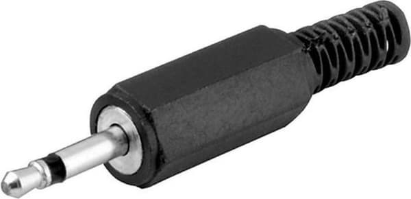 3,5 mm Jack (m) stik - plastik - 2-benet / mono