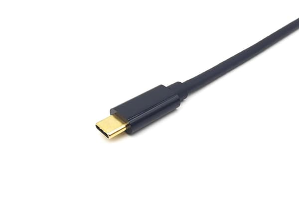 Varusteet - Sovitinkaapeli - USB-C (M) DisplayPortiin (M) - Displayport 1.2/Thunderbolt 3 - 2 m - tukee 4K 60 Hz (3840 x 2160), tukee 2K 144 Hz (2560