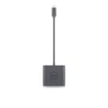Miniatyrbild 5 av 7: Dell Adapter USB-C till HDMI/DP med Power Pass-Through - Videoadapter - 24-stifts USB-C hane till HDMI, DisplayPort, USB-C (endast ström) hona - 18 cm
