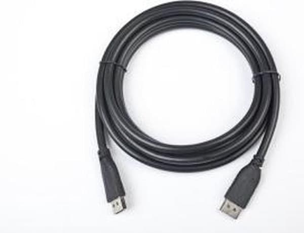 Gembird CC-DP2-6 DisplayPort-kabel 1,8 m Sort