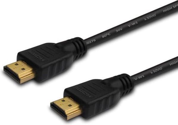 Savio CL-37 HDMI-kaapeli 1 m HDMI Type A (vakio) musta