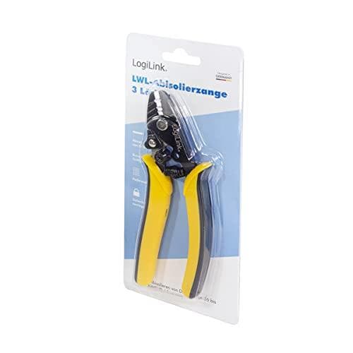 LogiLink WZ0064 - Universal 3-hullers fiberoptisk kabelstripper 0,13-4 mm