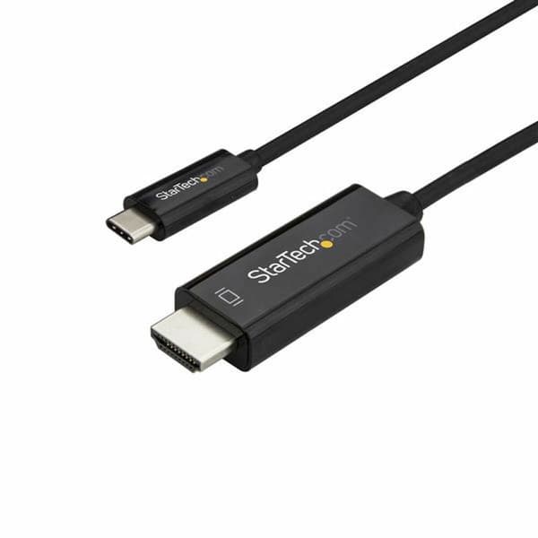 USB C - HDMI Adapteri Startech CDP2HD1MBNL          Musta 1 m