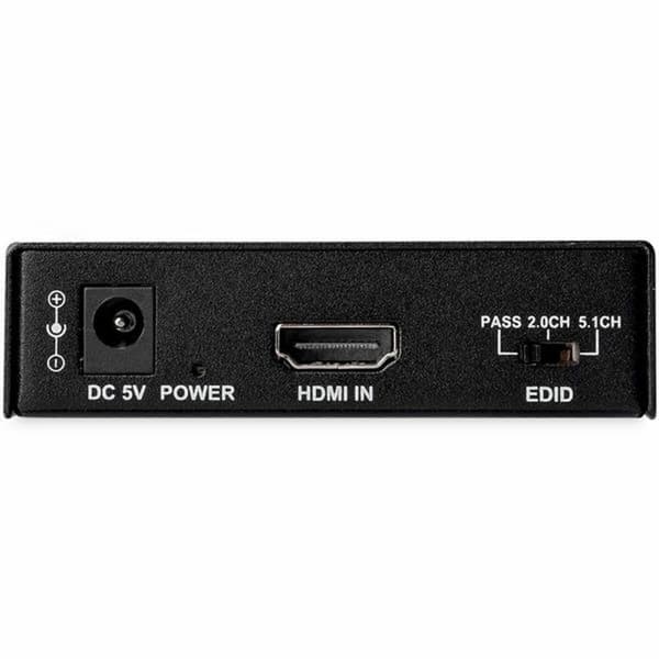 Audioprosessori Startech HD202A Musta 4K Ultra HD
