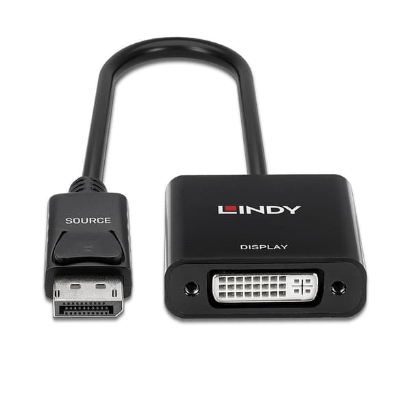 Lindy 41734 videokabeladapter Svart
