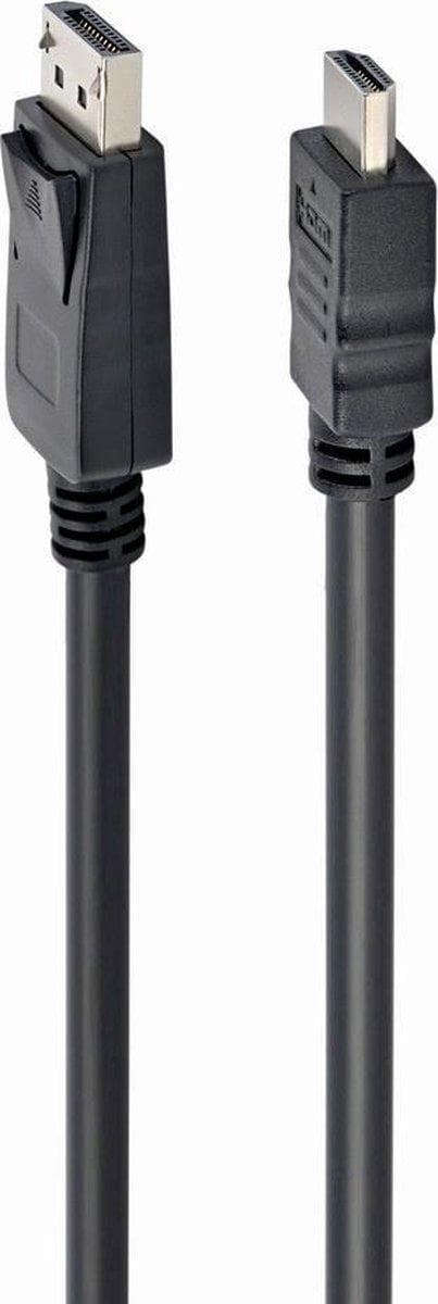 Gembird CC-DP-HDMI-5M videokabeladapter HDMI + 3,5 mm VGA (D-Sub) Svart