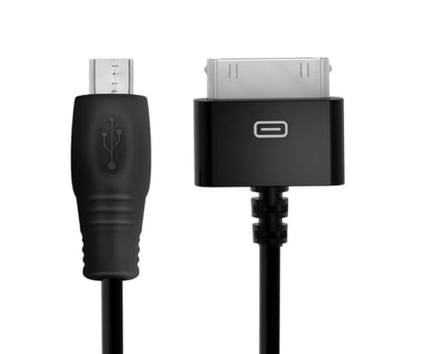 IK-Multimedia 38451530 30-pin till Micro-USB-kabel