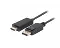 Miniatyrbild 1 av 3: DisplayPort till HDMI Kabel FHD - Svart - 3m