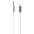 Pikkukuva 3 / 3: 1 metrin Lightning - AUX 3,5 mm kaapeli autoon/kuulokkeisiin