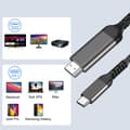 Miniatyrbild 2 av 5: Typ-C till HDMI-kabel stöder 4K 60Hz