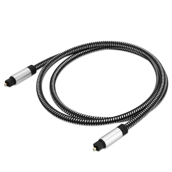 Digitaalinen audiokaapeliDigitales Audio Kabel Toslink to Toslink kaapeli - Optinen digitaalinen kaapeli Stereoon, Soundbariin, Kotiteatteriin