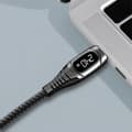Miniatyrbillede 9 af 9: USB-C - USB-C kabel med display USB 2.0 PD 3.1 240W 1 m Sort