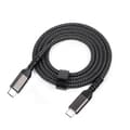 Miniatyrbild 1 av 4: Typ-C till Type-C kabel laddningskabel 5A 100W 480 Mbps