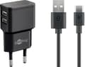 Miniatyrbillede 1 af 7: USB-C™ dobbelt opladningssæt (12 W)