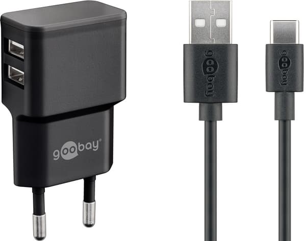 USB-C™ dobbelt opladningssæt (12 W)