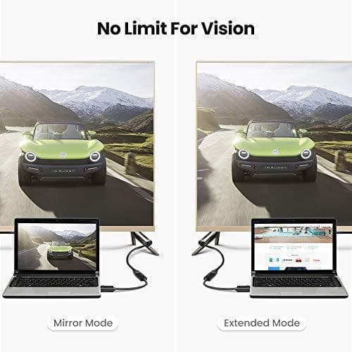 UGREEN DP til HDMI hunkonverter-4K (40363)