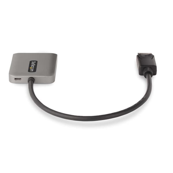 STARTECH.COM 2-Port DisplayPort MST Hub 2x 4K 60Hz DisplayPort splitter til 2x DP DP 1.4 multi-monitor adapter 30 cm kabel Kun Windows (MST14DP122DP)