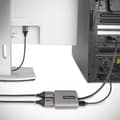 Miniatyrbillede 8 af 9: STARTECH.COM 2-Port DisplayPort MST Hub 2x 4K 60Hz DisplayPort splitter til 2x DP DP 1.4 multi-monitor adapter 30 cm kabel Kun Windows (MST14DP122DP)