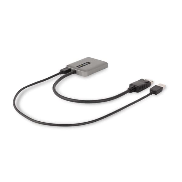 STARTECH.COM 2-Port DisplayPort MST Hub 2x 4K 60Hz DisplayPort splitter til 2x DP DP 1.4 multi-monitor adapter 30 cm kabel Kun Windows (MST14DP122DP)