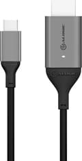 Pikkukuva 2 / 4: ALOGIC Ultra - Video-/äänikaapeli - USB-C-uros HDMI-uros - 1,0 m - suojattu - avaruusharmaa - 4K-tuki (ULCHD01-SGR)