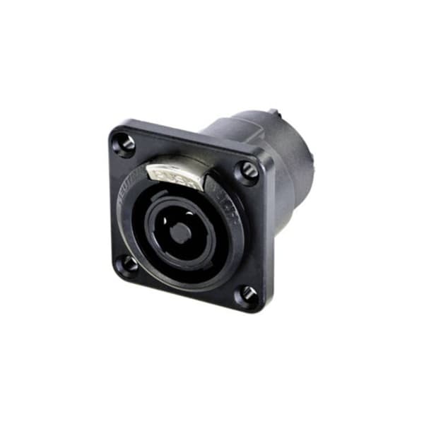 Neutrik NLT4FPXX-BAG Högtalar-hankontakt Kontakt hane rak Antal poler: 4 Svart 1 st