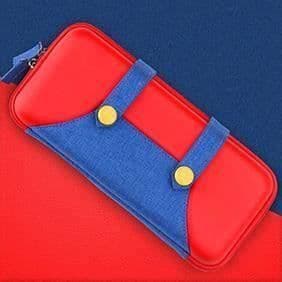 Mario Design Portable Hard Shell Skyddsfodral för Nintendo Switch Z13473