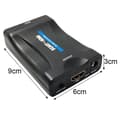 Miniatyrbild 4 av 4: Scart SCART till HDMI Adapter Converter - Svart