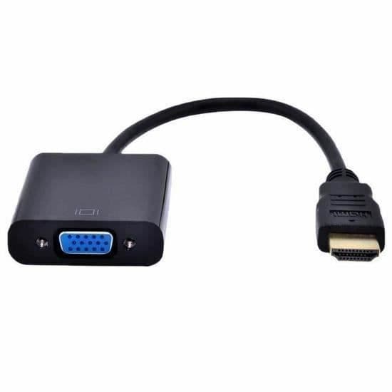 hdmi till vga adapter, Subway1080P HDMI hane till VGA hona videokonverterare