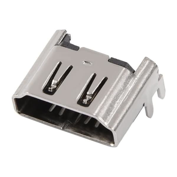 High Definition HDMI-kontakt, HDMI honport HDMI-förlängning HDMI-uttag, aluminiumlegering för PS4-moderkort för