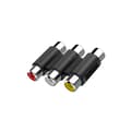 Miniatyrbild 1 av 2: Hama videoadapter, 3 RCA-kopplingar - 3 RCA-kopplingar (00205174)