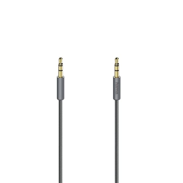 Hama audiokaapeli Elite, 3,5 mm jakkipistoke. - Kpl, metallia, kullattu, 0,75 m (00200508)