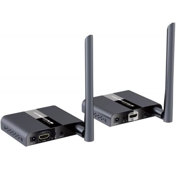 PremiumCord Trådlös HDMI-förlängare upp till 50 m 5, 8 GHz - khext50