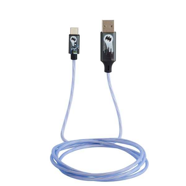 USB A til C 1,2m Bat Logo