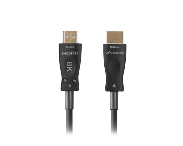HDMI 2.1 Kabel Optical Sort 8k - 48Gbps - 50m
