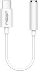 PEDEA adapter USB-C til 3,5 mm stik/hovedtelefoner (60040125)