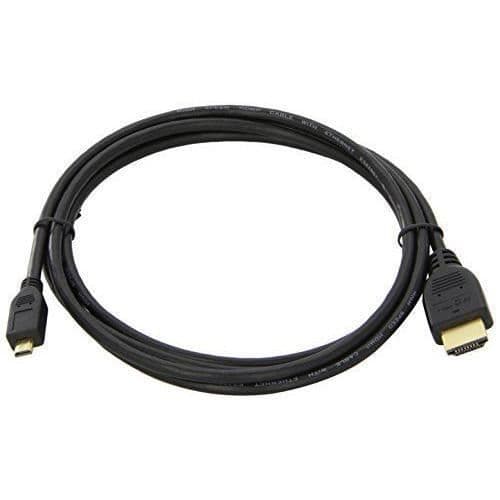 Nanokabel 10.15.3502 - HDMI-KABLAR - - Micro HDMI 1.4-kabel 1,8 meter, svart färg