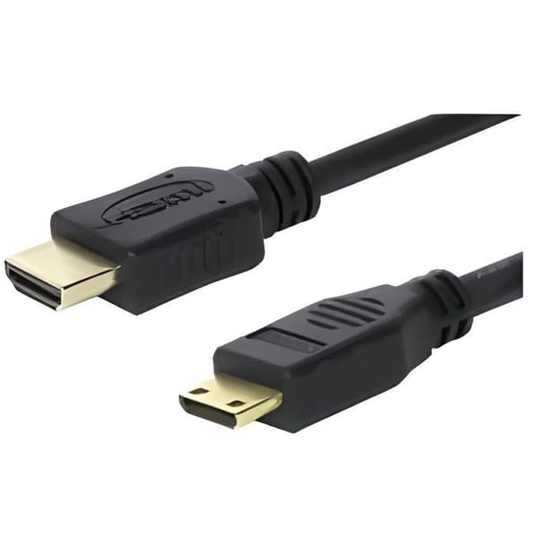 Mini HDMI till HDMI-kabel
