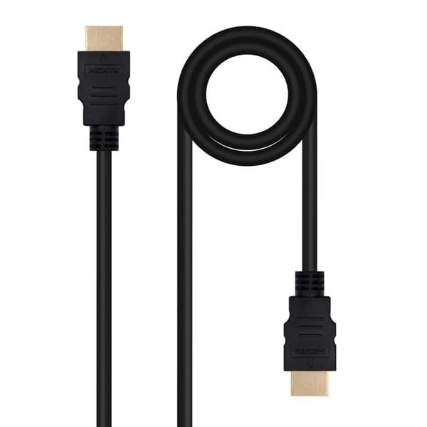 Nanokabel 10.15.3805. Kabellängd: 5 m, Anslutning 1: HDMI Typ A (Standard), Anslutning 1 kön: Hane, Anslutning 2: HDMI