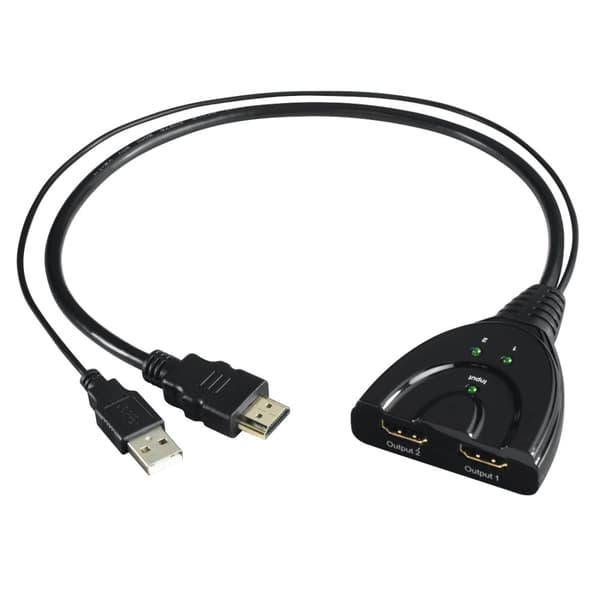 Hama HDMI Splitter, 2-Way