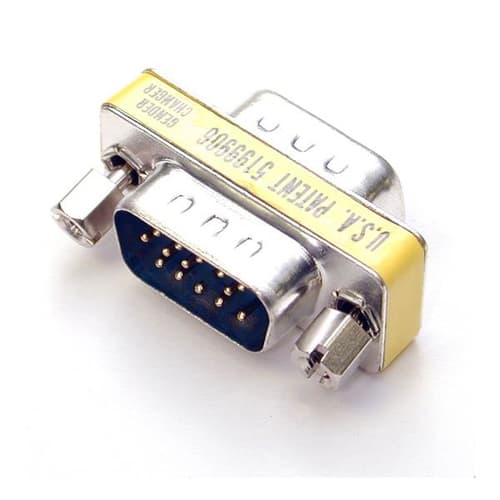 HD15 SLIMLINE GENDER CHANGER/SLIMLINE